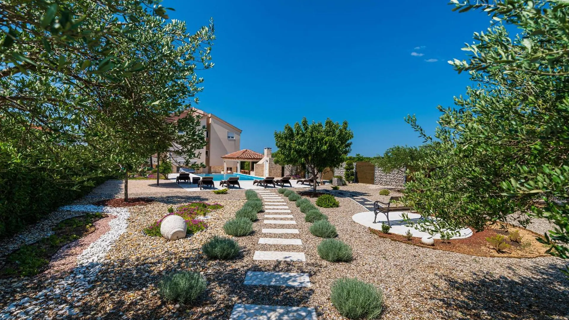 Villa Olive Garden Zadarvillas Pristeg Croatia